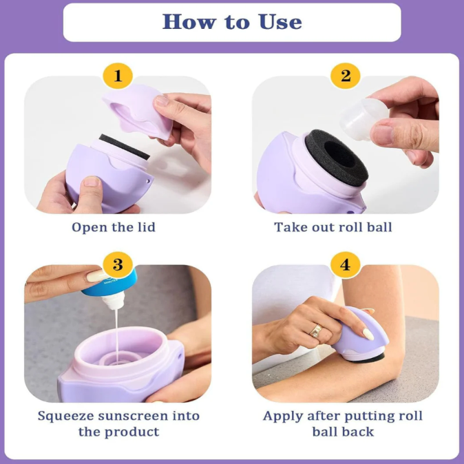 Sponge Sunscreen Applicator