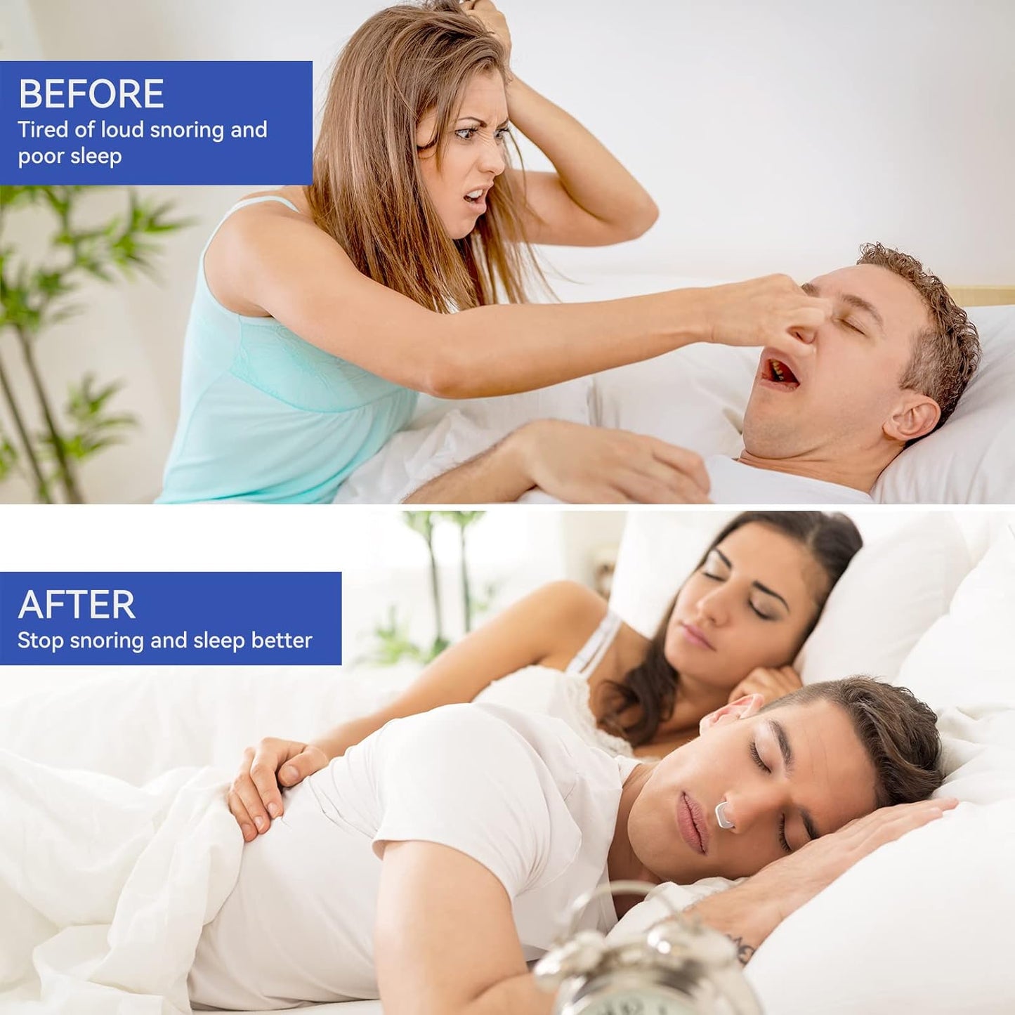 Anti Snoring Nose Clip Device for Men Women